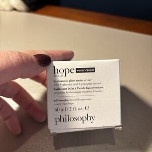 Philosophy Hope In A Jar 2 Oz Moisturizer New In Box
